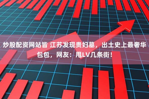 炒股配资网站皆 江苏发现贵妇墓，出土史上最奢华包包，网友：甩LV几条街！